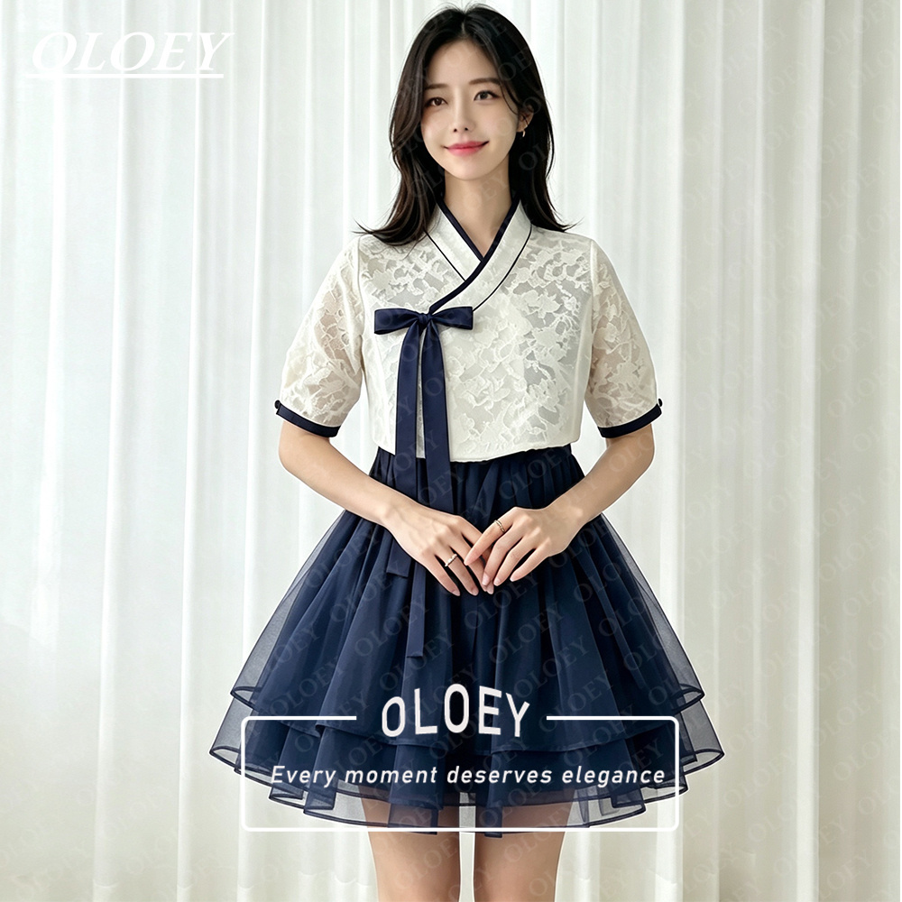 OLOEY Moderne Zwarte Korte Con - Modern Korean Lifestyle recensie en prijs