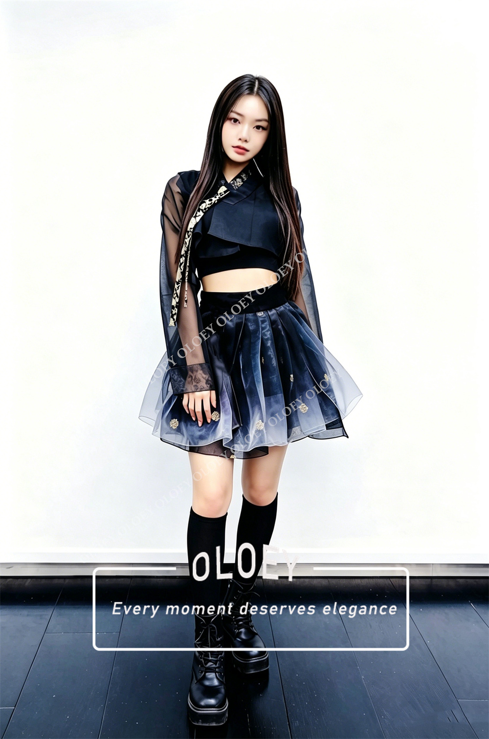 OLOEY Vintage Contrast Kleur K - Modern Korean Lifestyle recensie en prijs