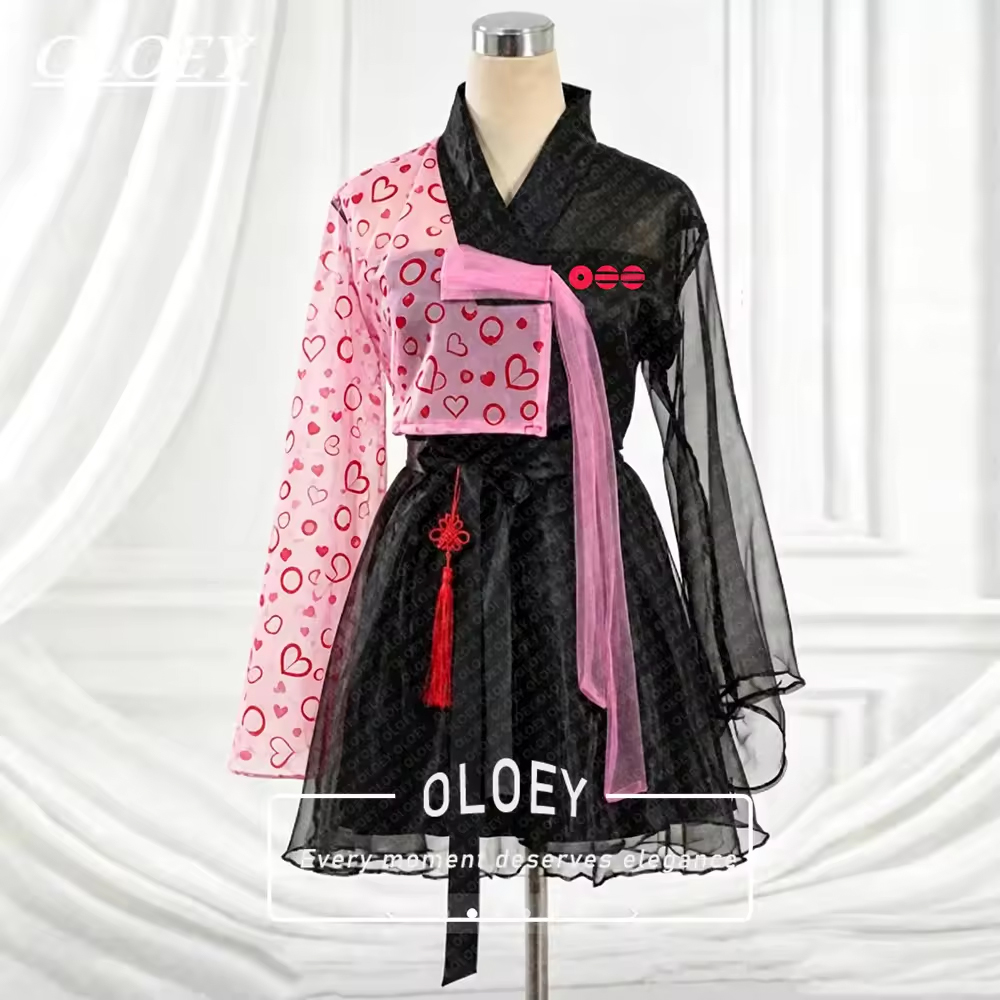 OLOEY Moderne zwarte korte con - Modern Korean Lifestyle recensie en prijs