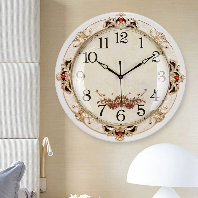 Vintage luxe wandklok, estheti - Modern Korean Lifestyle recensie en prijs