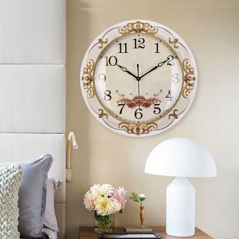 Vintage luxe wandklok, estheti - Modern Korean Lifestyle recensie en prijs