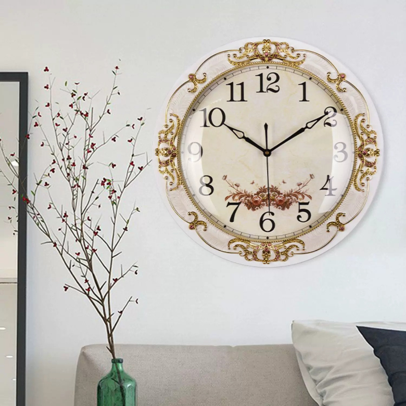 Vintage luxe wandklok, estheti - Modern Korean Lifestyle recensie en prijs